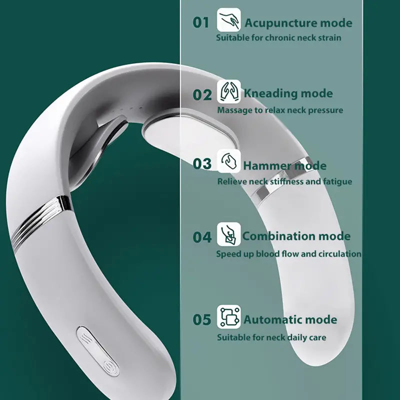 NeckEase Pro — Deep Tissue Neck Massager with Heat